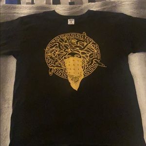 Crooks and Castles black short sleeve tee shirt